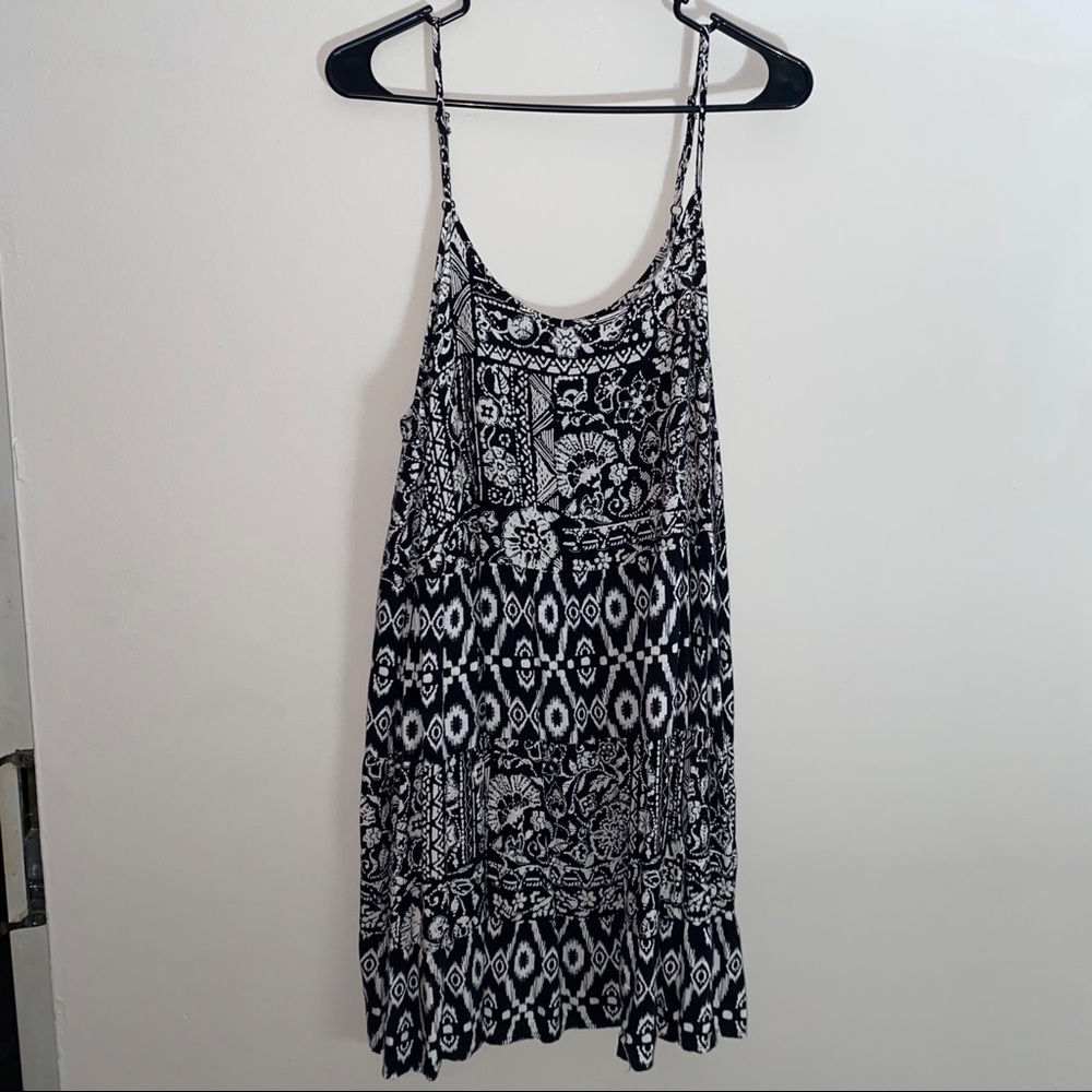 Spaghetti wrap dress